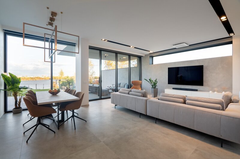 Sector 1, Bucuresti Smart-Home nZEB spectaculoasa cu deschidere lac, teren 2000mp